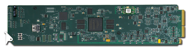 ROSS HDC-8223A-S-R2C 3G/HD Downconverter, DA and Framesync w/Analog Audio Rear