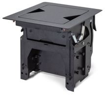 LIGHTWARE TBX-M210-K: Table Box medium size enclosure for video, audio, control and AC power connections. Including two Multiregion AC power outlets and six cable pass-through brackets. Cables shall be ordered separately.