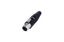 NEUTRIK RT4FC-B 4 pole TINY XLR fem. cable conn., Black housing & Gold cts (OD 2-4.5mm)