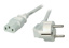 EFB Power Cable Schuko 90°-C13 180° , grey, 5 m, 3 x 1.00 mm²
