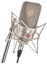 NEUMANN TLM 49 SET Large diaphragm microphone, condenser, cardioid, 48V phantom power, XLR-3M, nickel, includes EA 3