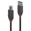 LI 36670 LINDY  USB 2.0 Type A to B Cable, Anthra Line